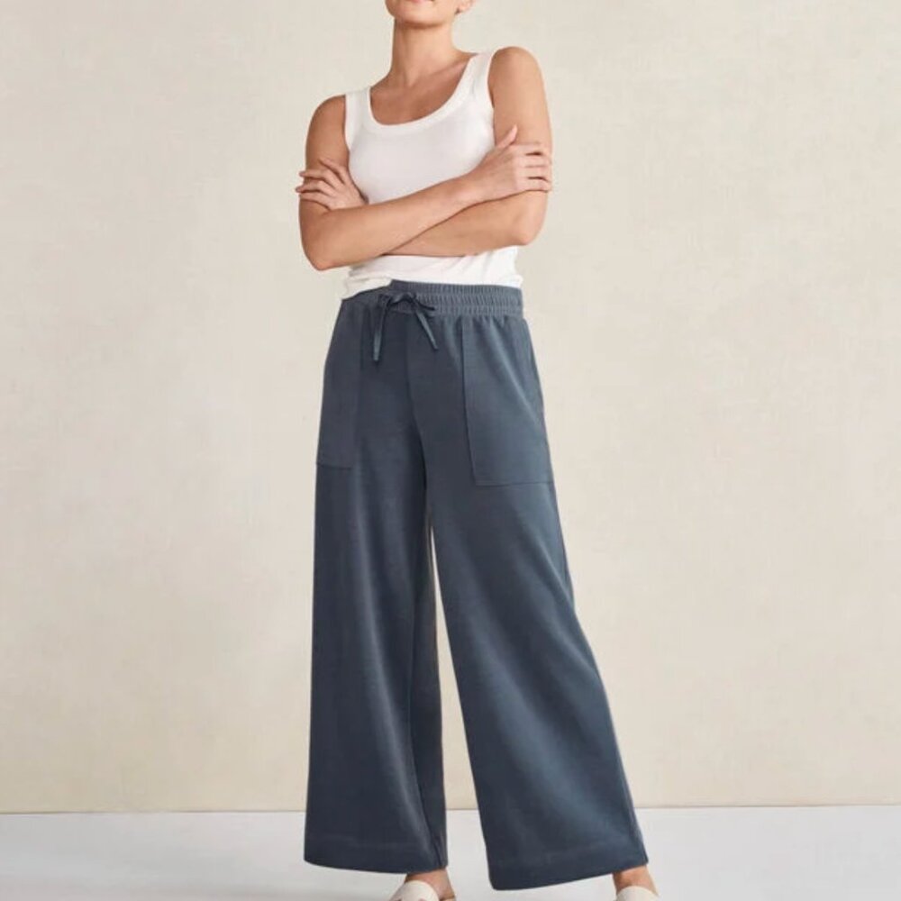 NWOT Haven Well Within Balance Double-Knit Wide Leg Pants